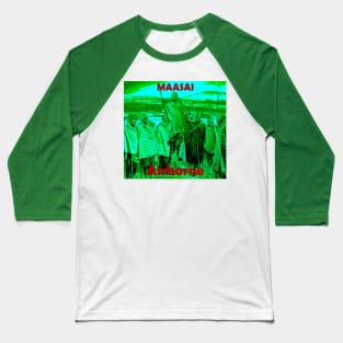 MAASAI JUMP Baseball T-Shirt